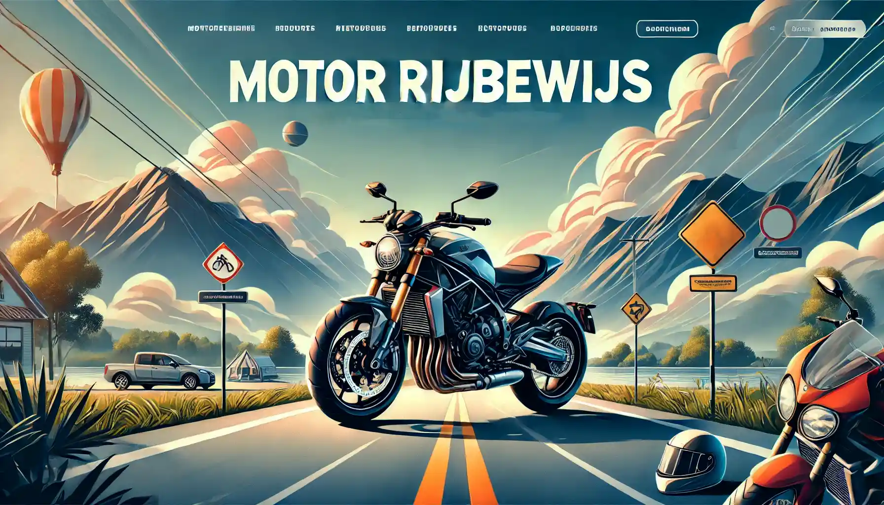 Motor Rijbewijs -driveles